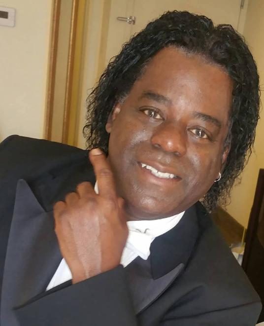 Robert in a tuxedo